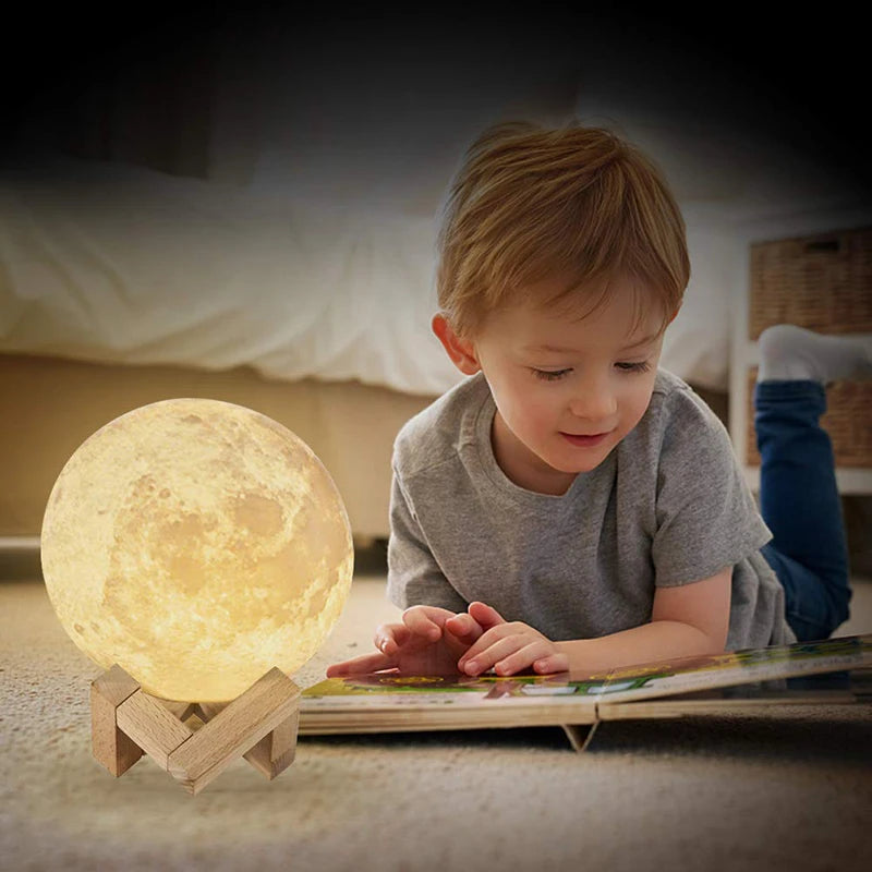 3D Moon Lamp — The Perfect Ambient Light