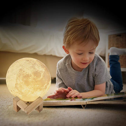 3D Moon Lamp — The Perfect Ambient Light