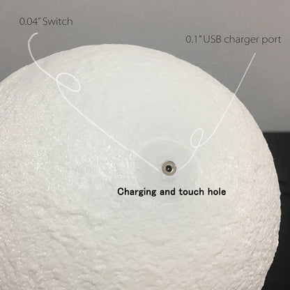 3D Moon Lamp — The Perfect Ambient Light
