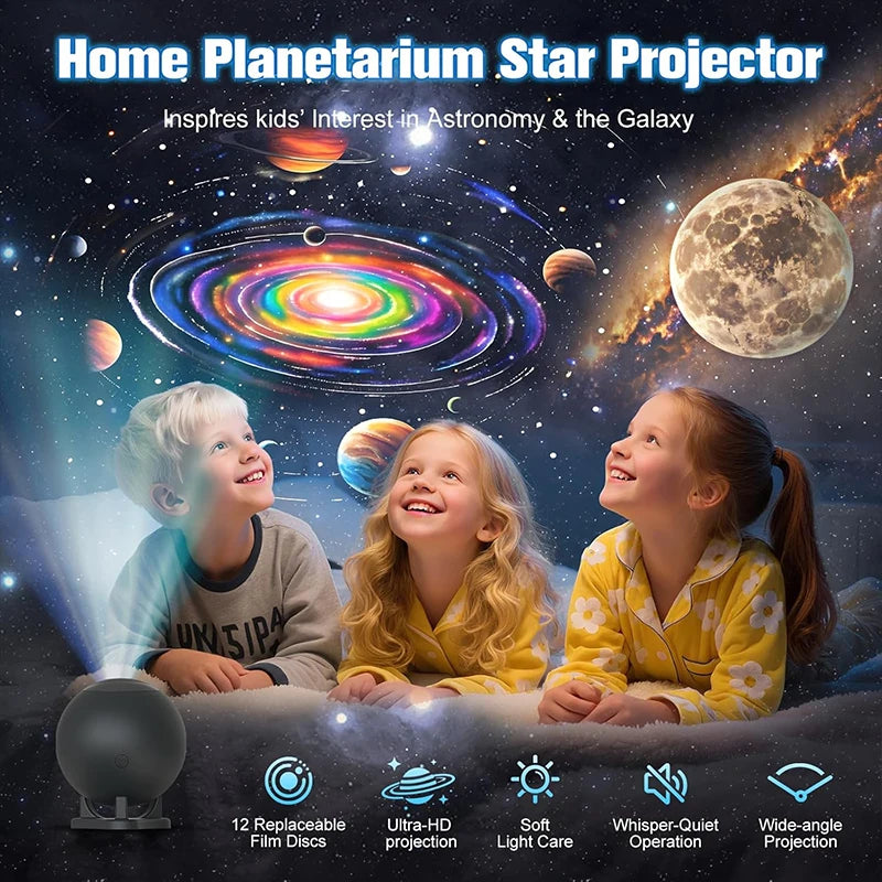 Galaxy Star Projector — Turn Your Ceiling Into the Universe