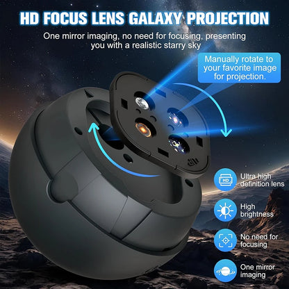 Galaxy Star Projector — Turn Your Ceiling Into the Universe