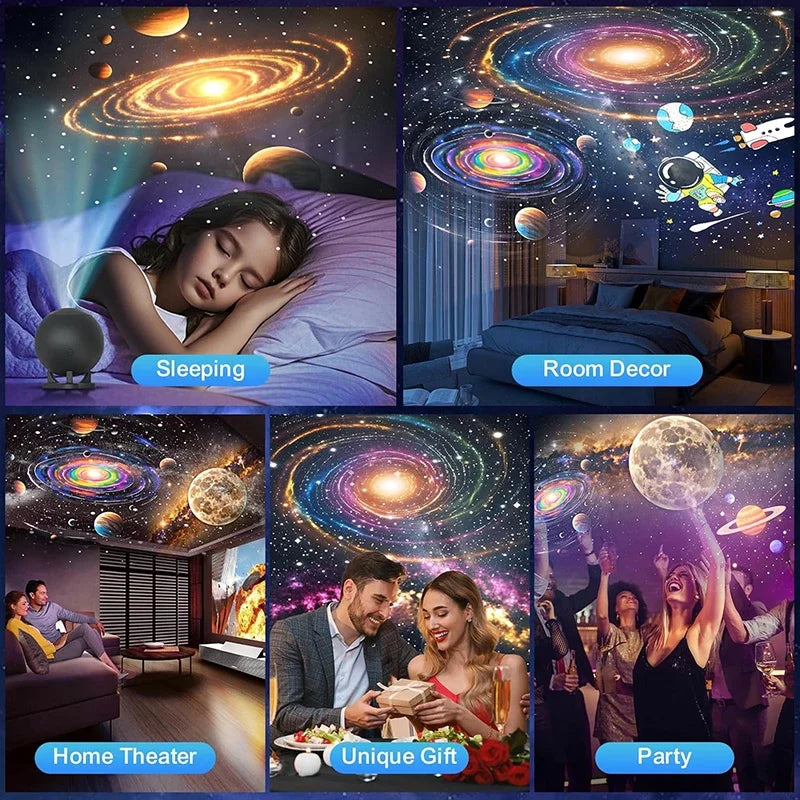 Galaxy Star Projector — Turn Your Ceiling Into the Universe